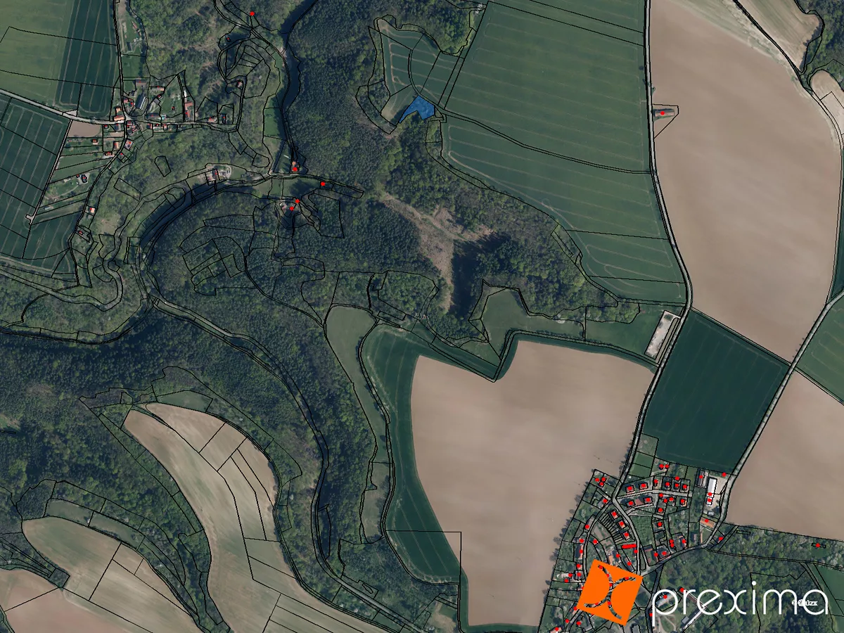 Prodej pozemku 1743 m²